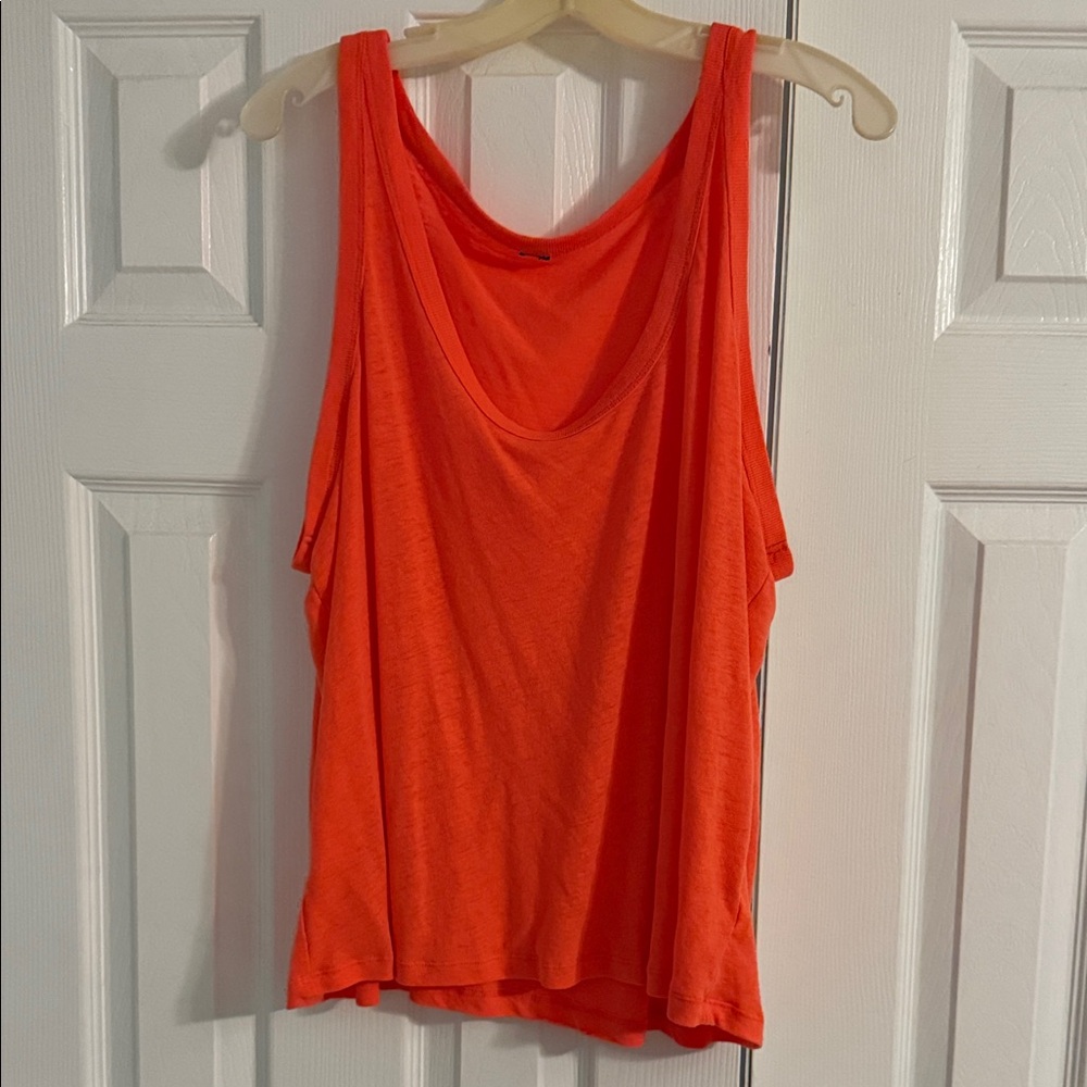 Old Navy Vibrant Orange Tank Top
